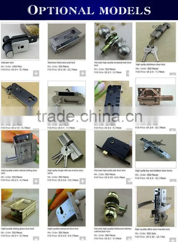 high quality Nobleness iron card reader door lock
