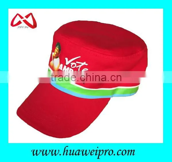 Plain blank army cap cheap trucker cap wholesale
