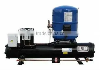 r404a, High Quality High Efficiency Hermetic Water Cooled Condensing Unit For Refrigeration Cold Room
