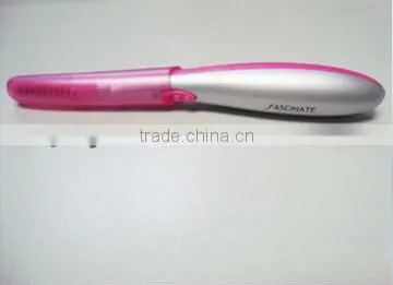 professional plastic heated mini electric eyelash curler