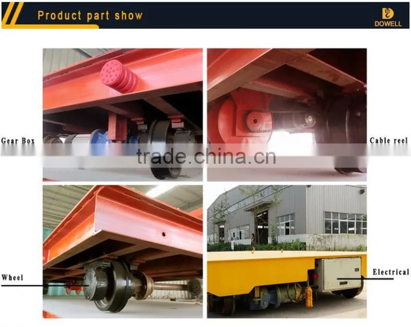 10-300T Cement Plant Warehouses Transportation vehicle, warehouse electric flat cart