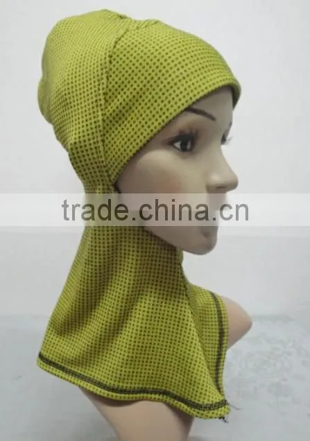 C052 new style print ninja inner underscarf,full underscarf to cover neck