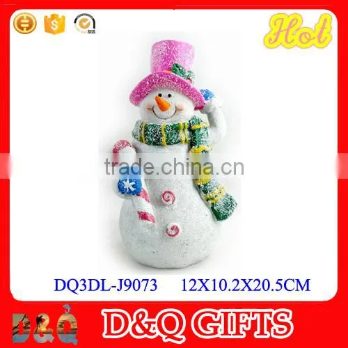 Home decoration snowman figure