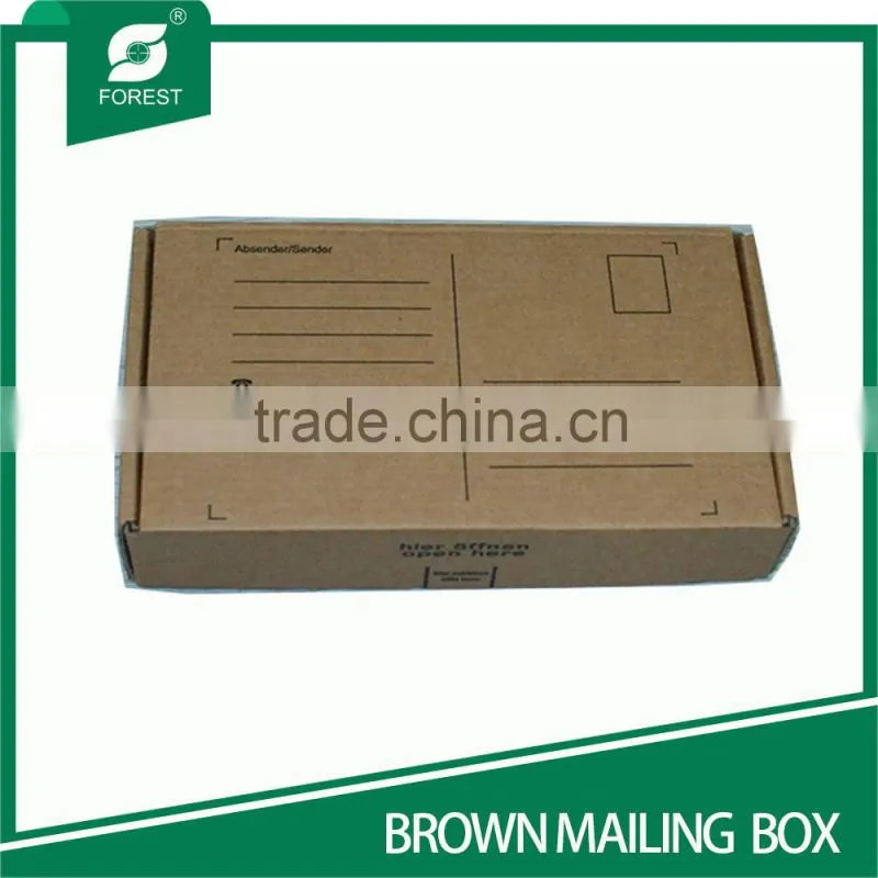 CUSTON PRINTING BROWN PAPER MAILING BOX