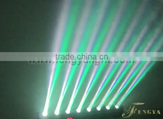 8X10w rgbw led scanner wash beam light sweeper beam led