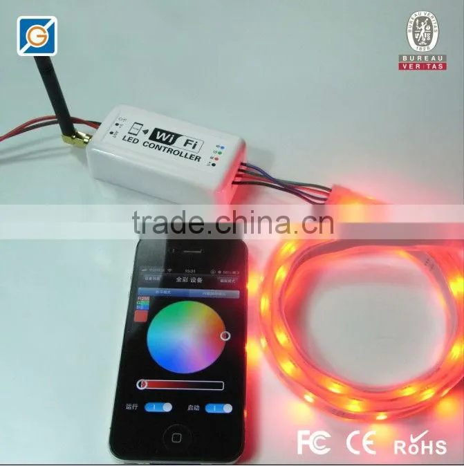 12-24V 12A RGB WiFi LED Controller for LED Strip Light