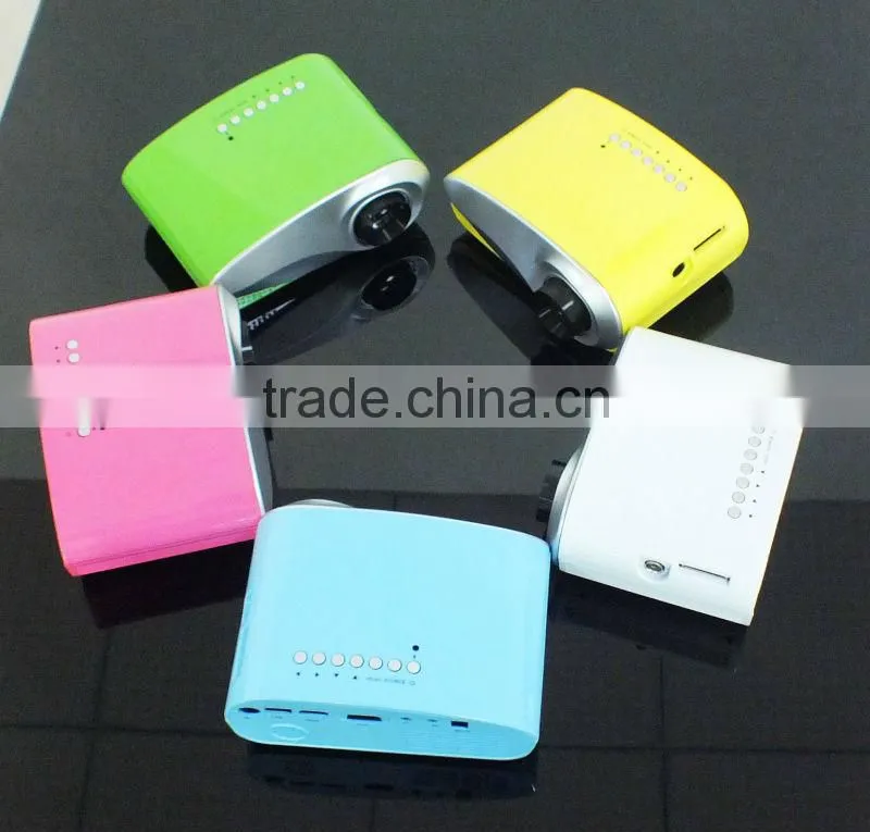latest mini led projector with ATV / HDMI / USB / AV / VGA / SD/ (SMP7042)