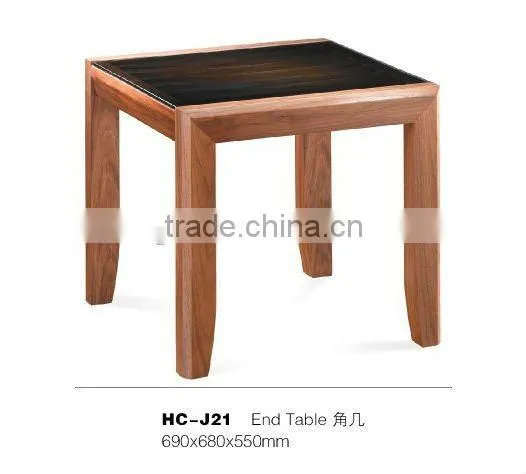Solid walnut coffee table