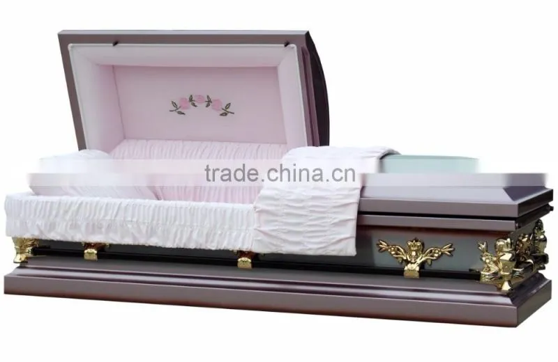 Briar rose stainless steel casket& coffin Nantong Millionaire