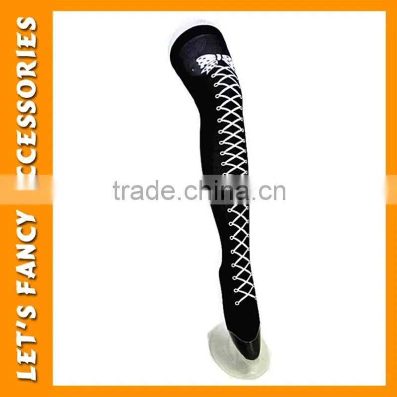 PGSK0190 Party halloween nylon costume poker design of black square stocking man joker role stocking