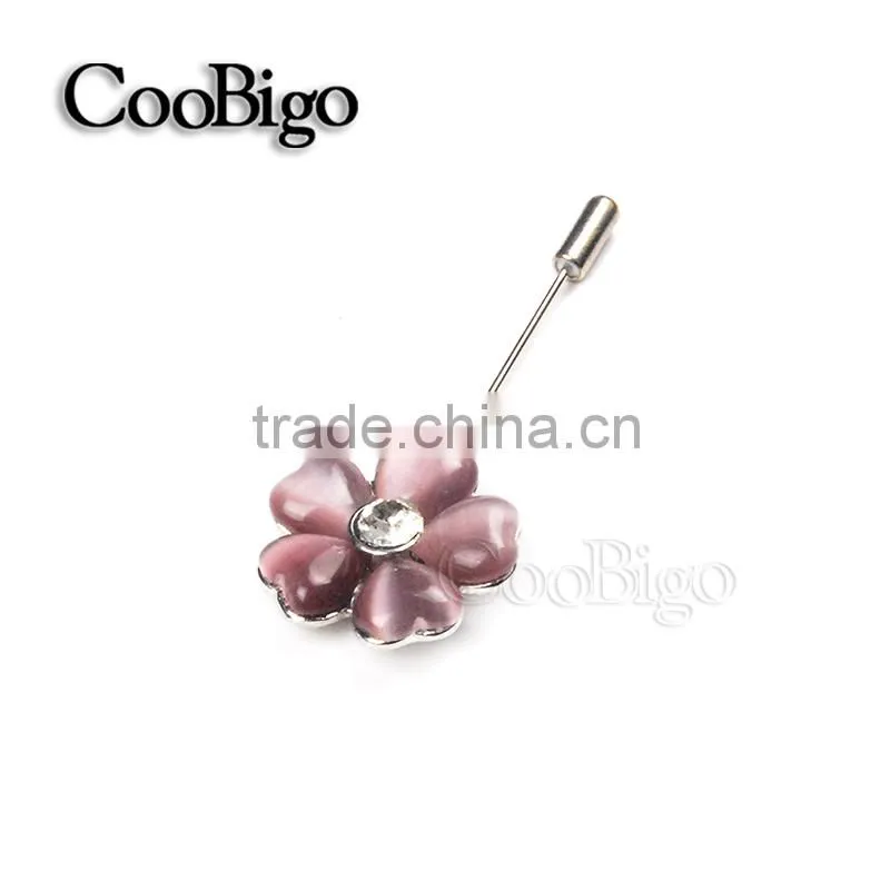Fashion Jewelry 4 Colors Pin Brooch Women Girl Wedding Party Gift Apparel Dress Jacket Promotion Accessories