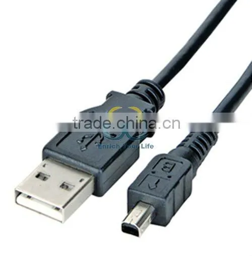 USB A male to mini 4P