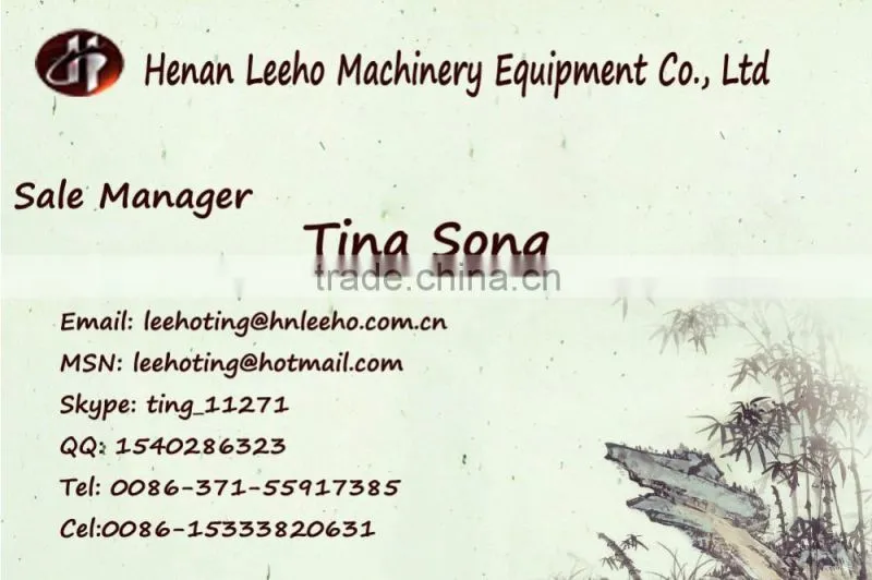 leeho brand stainless steel steamed bun bread production line