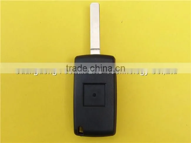 4 button flip folding remote key blank shell for Peugeot 307 CE0536