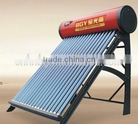 2016 Best quality vacuum tube type solar heater for wather(Manufacturer)