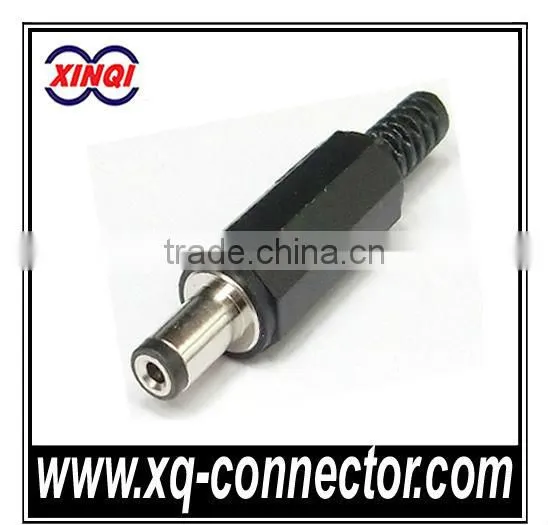 Black Plastic Welding 12V Male DC Power Plug 5.5