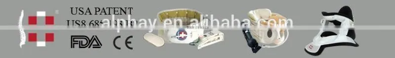 Inflatable pain-relief lumbar traction belt with CE Certificate