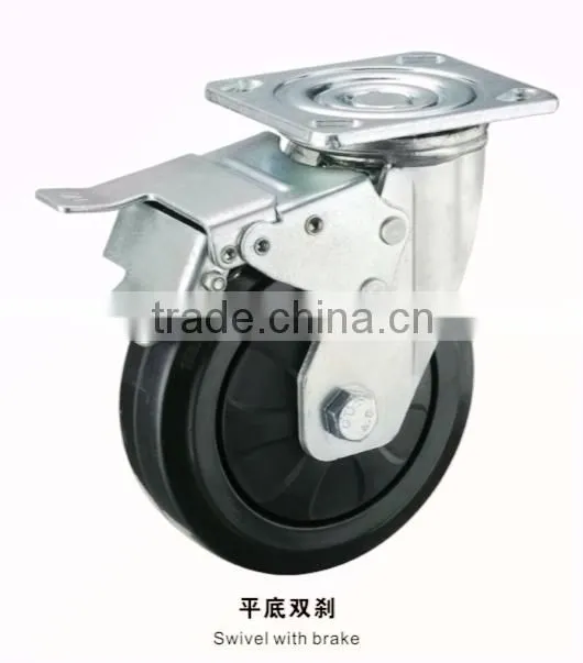 6inch trolley wheel,folding wagon with rubber wheels