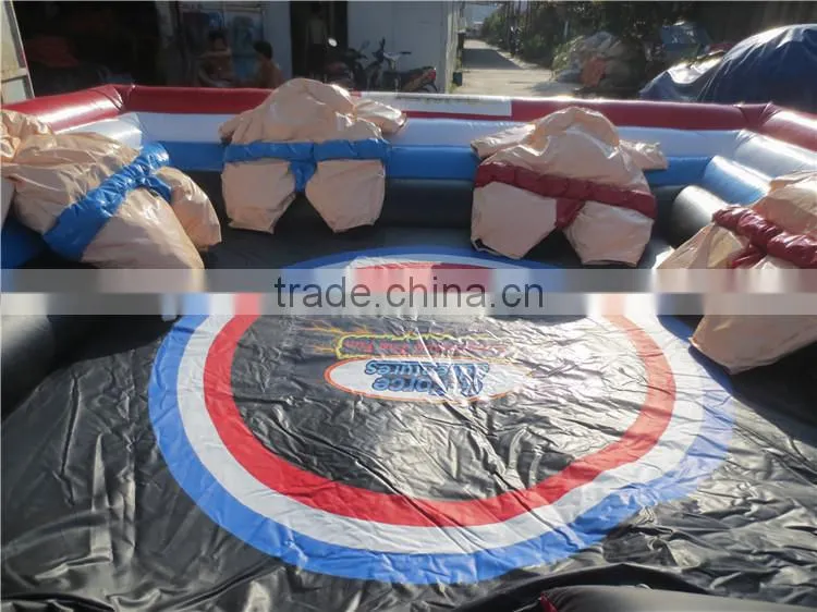 Custom cheap PVC tarpaulin inflatable sumo wrestling suits for sale