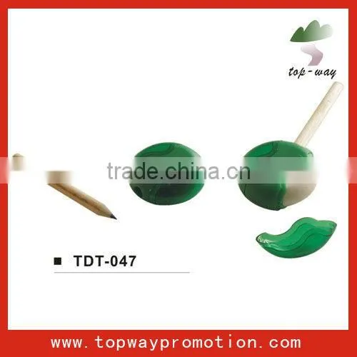 2013 supply all kinds of dustbin shape pencil sharpener