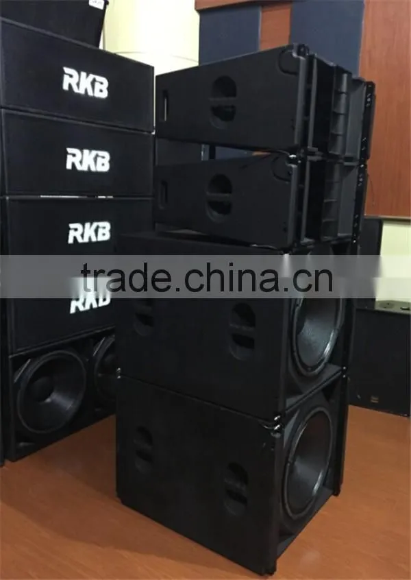 VR-36 double 10 inch line array speaker design