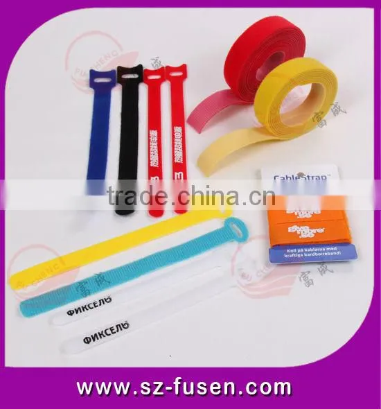 Nylon fastener tape Wrist Strap with Plastic Buckle