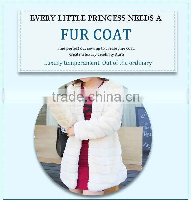 fashion women's clothing faux fur winter coat