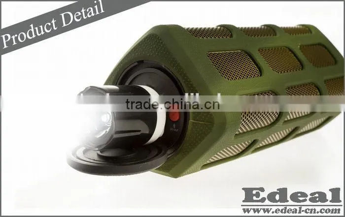 Portable water proof motorcycle bluetooth speaker with power bank function for outdoor use