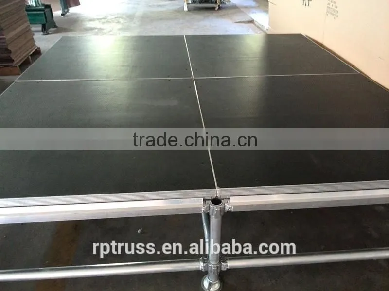 Easy installation aluminum stage cheap portable aluminum stage adjustable aluminum stage