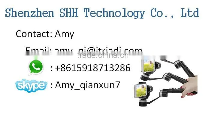 3-axis Handheld Smartphone Brushless Stabilizer Gimbal for iPhone 5/ 5s/ 6 /6 Plus, Galaxy Note