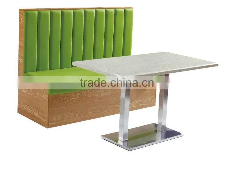 White Fastfood Restaurant Sofa
