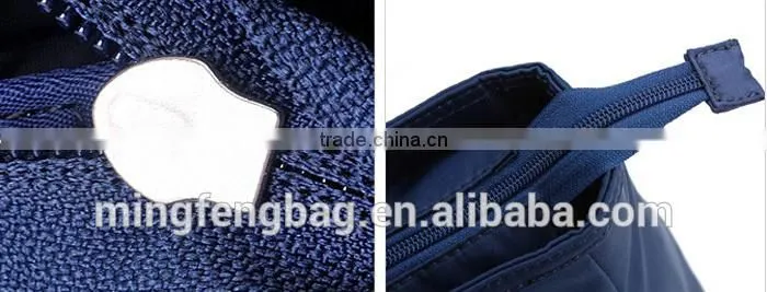 Custom Waterproof NylonTote and Shoulder Portable Large Women Classic Shopping Bag