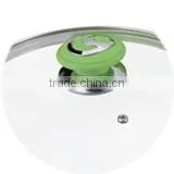 Aluminum chinese cooking pots induction with glass lid
