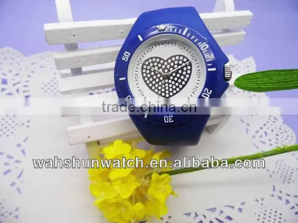 fashion brand watch 2013 innovative naive shape heart lovers watches wholesale