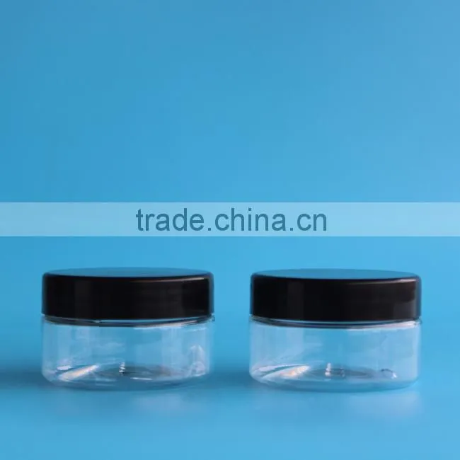 50ml plastic pet Cosmetic face cream jar,cream jar,cosmetic packaging