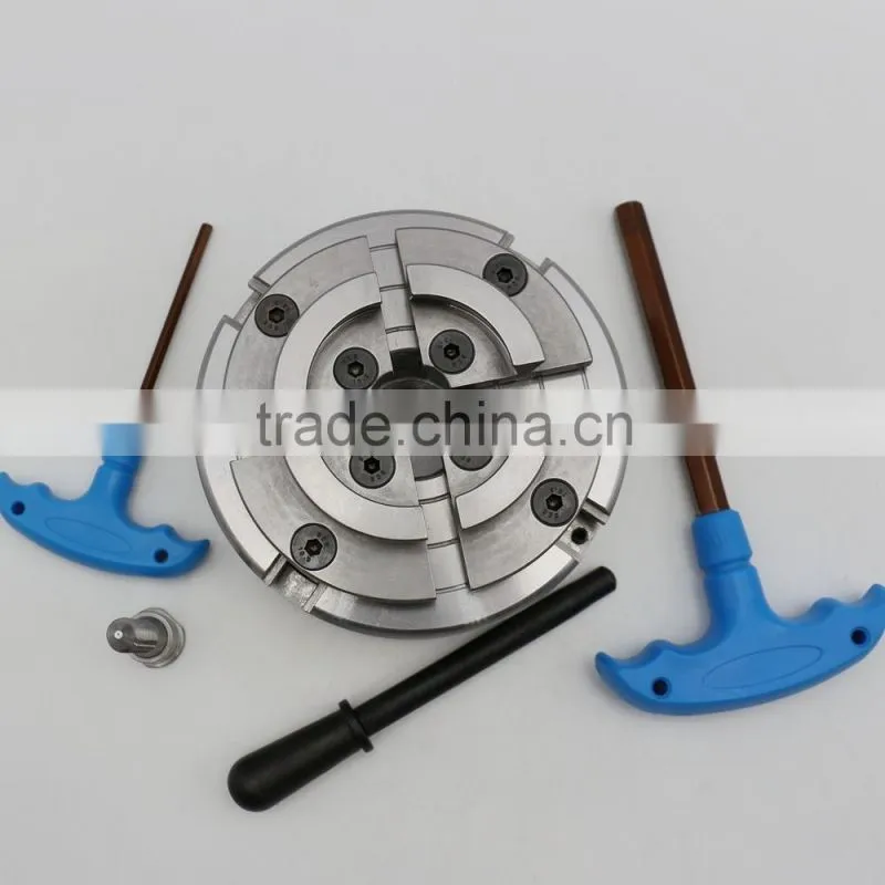 High quality 4 jaw 4" wood lathe chuck