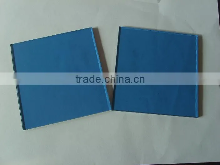Blue sheet glass