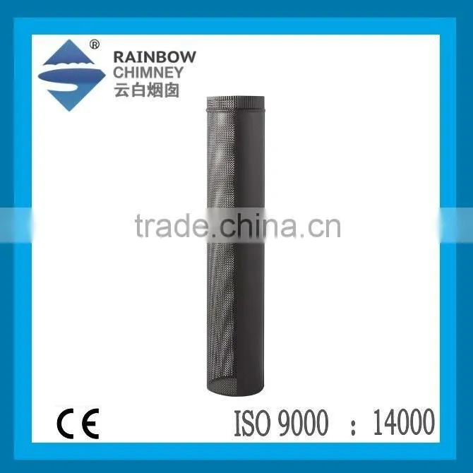 CE and Galvanized sheet single wall fireplace boiler smoking pipe