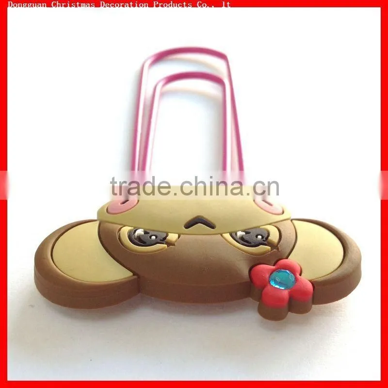 2015 hot new products large pvc paper clip