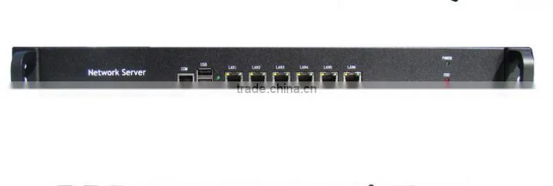 B75 LGA1155 6 LAN network security 1U firewall computer system