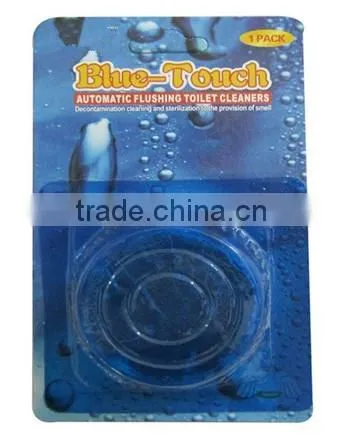 toilet blue bubble/toilet bowl cleaner with blue blocks