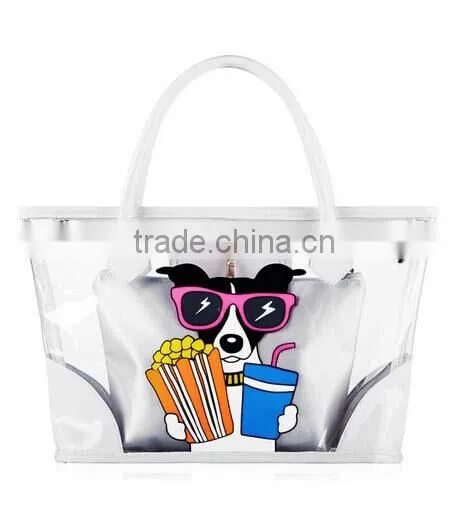 2014 Cartoon color nylon handbag