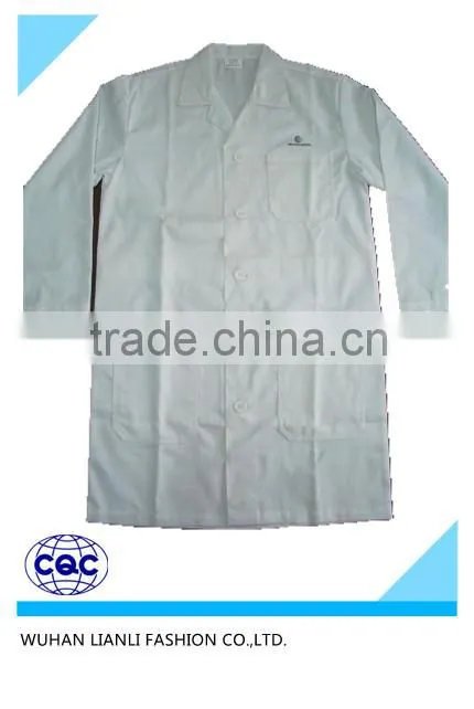 wholesale hospital/laboratory white lab coat surgical gown