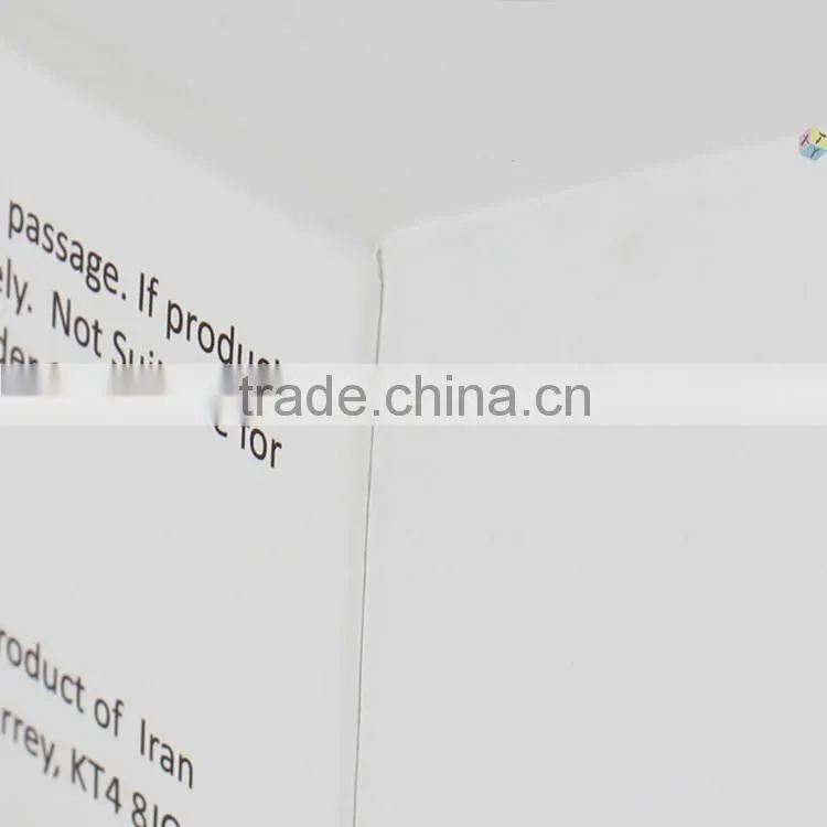 white rigid packaging gift boxes for candles