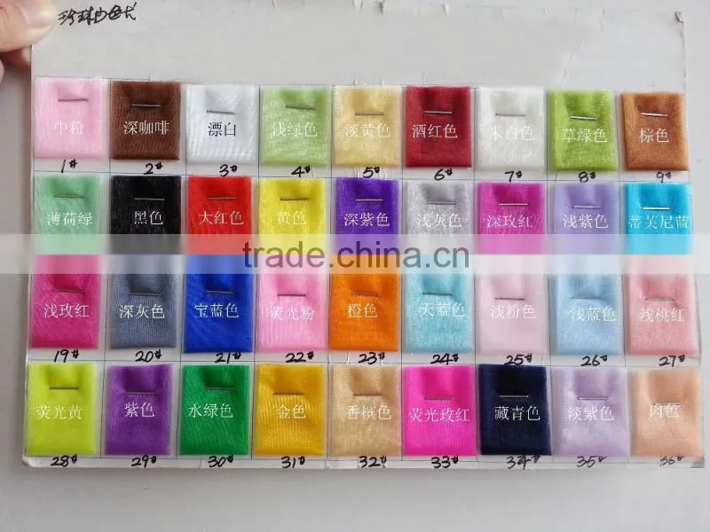 Wholesale Romantic Wedding Chair Organza Sash