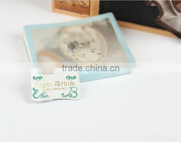 Nicely pu label patch & leather label
