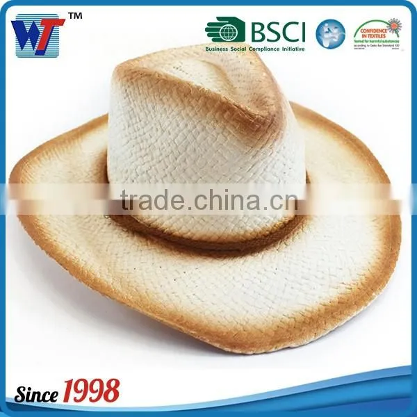 High Quality Cowboy's Paper Straw Hat Design Your own Cowboy Hat Wholesaler
