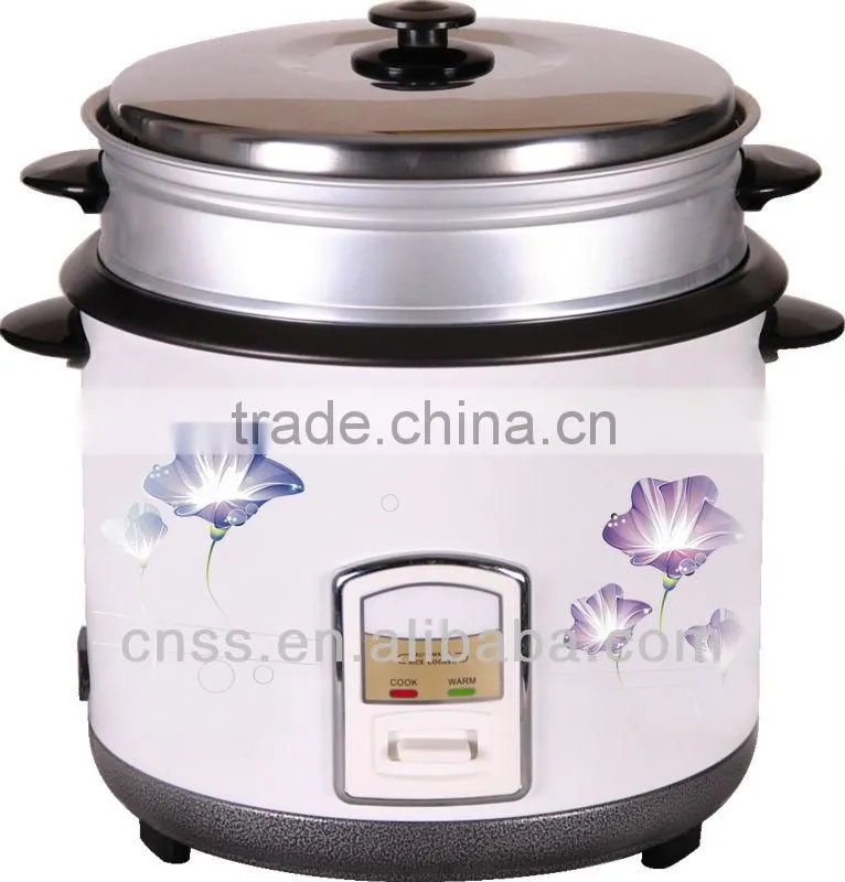various flower appliance big size non-stick inner pot electric rice cooker