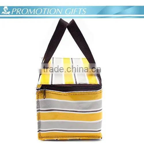 Insulated Water-Proof Lining Large Lunch Bag Cooler Tote Travel Picnic Bag Ice Pack 10L