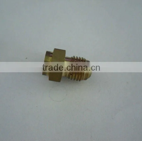 Brass fittings for track bolt for heating equipment